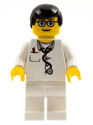 LEGO Doctor (doc024) Town / City Minifigure