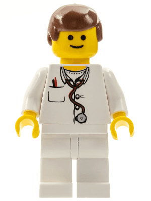 LEGO Doctor (doc025) Town / City Minifigure