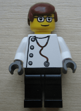 LEGO Doctor (doc028) Town / City Minifigure