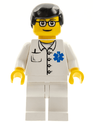 LEGO Doctor (doc032) Town / City Minifigure