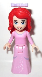 LEGO Ariel Human (Light Nougat) (dp004) Disney Minifigure