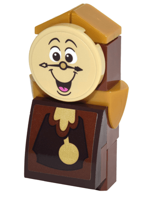 LEGO Cogsworth (dp029s) Disney Minifigure