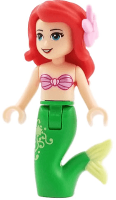 LEGO Ariel Mermaid (Light Nougat) (dp053) Disney Minifigure