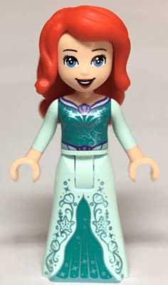 LEGO Ariel Human (Light Nougat) (dp062) minifigure