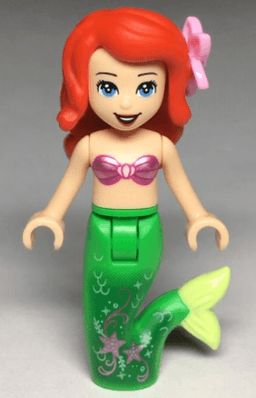 LEGO Ariel Mermaid (Light Nougat) (dp063) minifigure