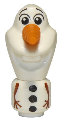 Olaf - Micro Doll, White Mouth