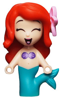 LEGO Ariel Mermaid (Light Nougat) (dp088) Disney Minifigure