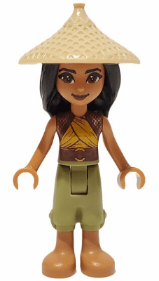 Raya - Tan Conical Hat, Yellow Top, Medium Nougat Boots