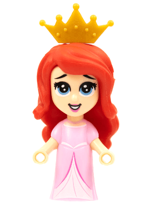 LEGO Ariel Human (Light Nougat) (dp125) Disney Minifigure