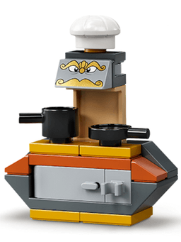 LEGO Chef Bouche (dp131) minifigure