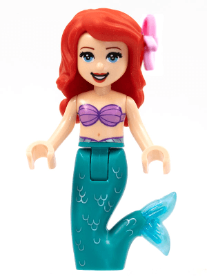LEGO Ariel Mermaid (Light Nougat) (dp151) Disney Minifigure