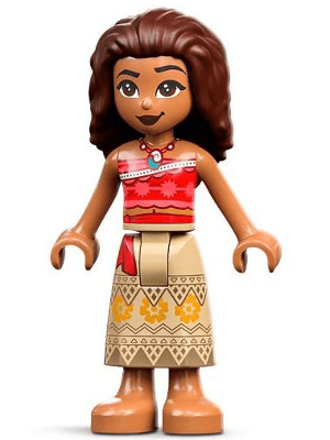 LEGO Moana (Medium Nougat) (dp163) Disney Minifigure