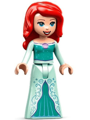 LEGO Ariel Human (Light Nougat) (dp164) Disney Minifigure