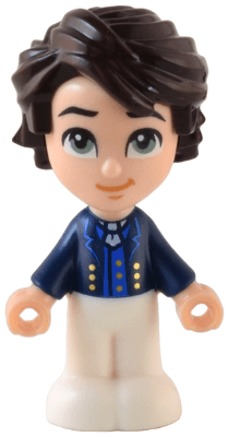 Prince Eric - Micro Doll, Dark Blue Suit Jacket, White Pants