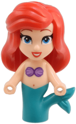 LEGO Ariel Mermaid (Light Nougat) (dp200) Disney Minifigure