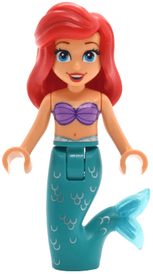 LEGO Ariel Mermaid (Medium Tan) (dp227) Disney Minifigure