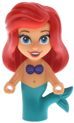 LEGO Ariel Mermaid (Medium Tan) (dp237) Disney Minifigure