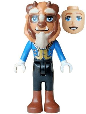 Beast / Prince Adam - Mini Doll, Black Trousers, Reddish Brown Boots