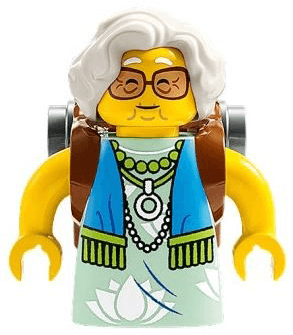 LEGO Mrs. Castillo (drm031) City Space Minifigure
