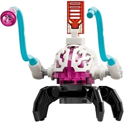 LEGO Cyber Brain Spider (drm095) City Space Minifigure