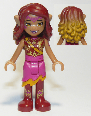 LEGO Azari Firedancer (elf048) Elves Minifigure