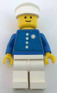 LEGO Coast Guard Captain (env002) Town / City Minifigure