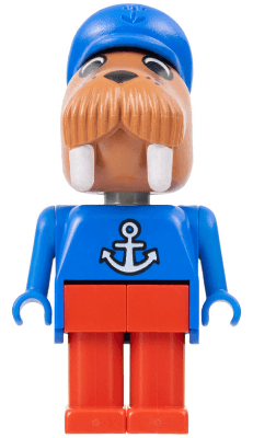LEGO Fabuland Walrus (fab12g) Fabuland Minifigure