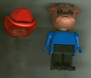 LEGO Fabuland Bulldog (fab2e) Fabuland Minifigure