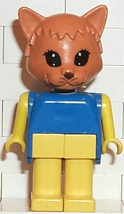 LEGO Fabuland Cat (fab3e) Fabuland Minifigure