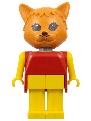 LEGO Fabuland Cat (fab3f) Fabuland Minifigure