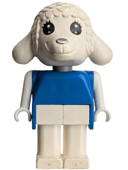 Fabuland Lamb - Lisa Lamb, Blue Top