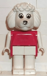 LEGO Fabuland Figure Poodle (fab7c) Fabuland Minifigure