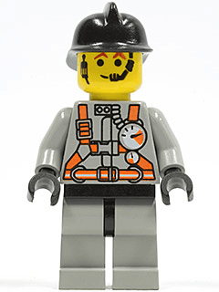 LEGO Fire (fire008) Town / City Minifigure