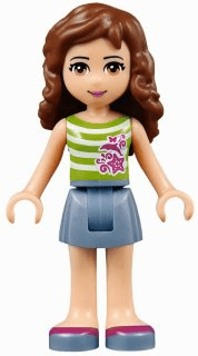 LEGO Friends Olivia (Light Nougat) (frnd0073) Friends Minifigure