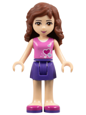 LEGO Friends Olivia (Light Nougat) (frnd0115) Friends Minifigure