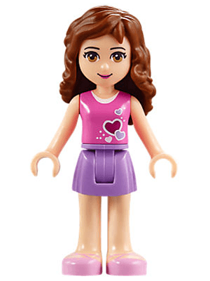 LEGO Friends Olivia (Light Nougat) (frnd0175) Friends Minifigure