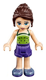 LEGO Friends Naomi (Light Nougat) (frnd0193) Friends Minifigure