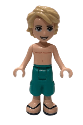 Friends Mason - Dark Turquoise Shorts, Shirtless