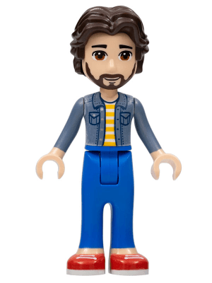 LEGO Friends Prof. Adrian (frnd0537) Friends Minifigure
