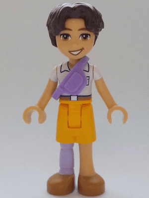 Friends Petch - White Shirt, Medium Lavender Belt Bag