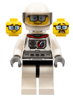 LEGO FIRST LEGO League (FLL) INTO ORBIT Astronaut with Neck Bracket (fst026) minifigure