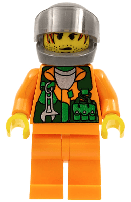 LEGO FIRST LEGO League (FLL) Mission Mars Male Worker (fst030) minifigure