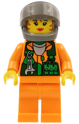 LEGO FIRST LEGO League (FLL) Mission Mars Female Worker (fst031) minifigure