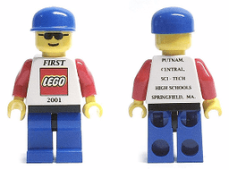 LEGO FIRST LEGO League (FLL) 2001 Pattern (fst034) minifigure