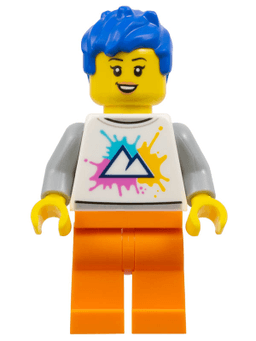 LEGO FIRST LEGO League (FLL) Superpowered Female Park Rider (fst047) minifigure