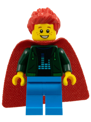 LEGO FIRST LEGO League (FLL) Superpowered Male Superhero (fst050) LEGO Minifigure