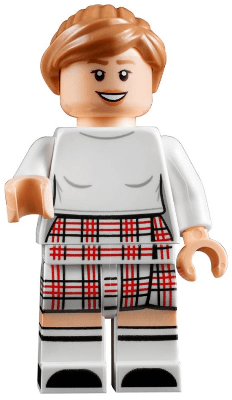 LEGO Rachel Green Plaid Skirt (ftv005) minifigure
