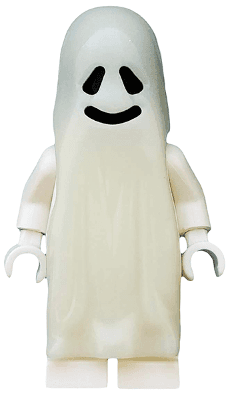 LEGO Ghost with White Legs (gen012) LEGO Minifigure