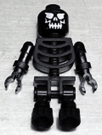 LEGO Skeleton Black (gen013) Harry Potter Minifigure
