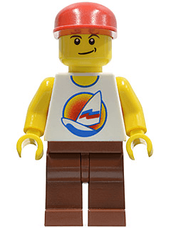LEGO Surfboard on Ocean (gen024) minifigure